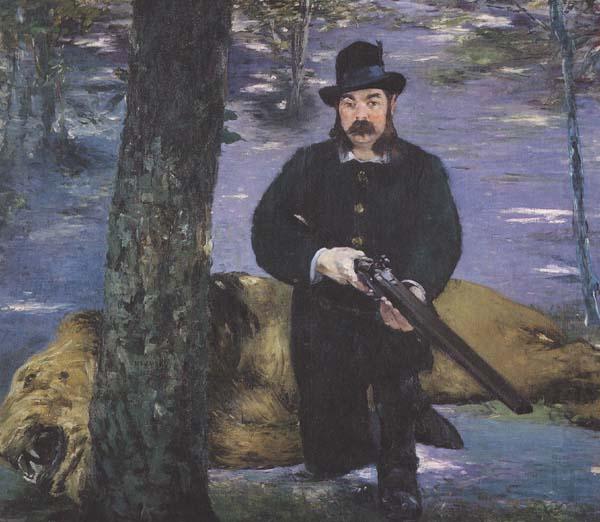 Eugene Pertuiset,le chasseur de lions (mk40), Edouard Manet